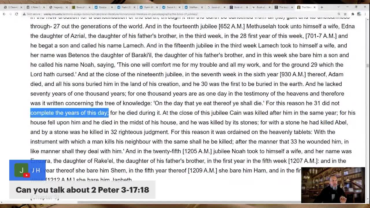 One Day as a Thousand Years