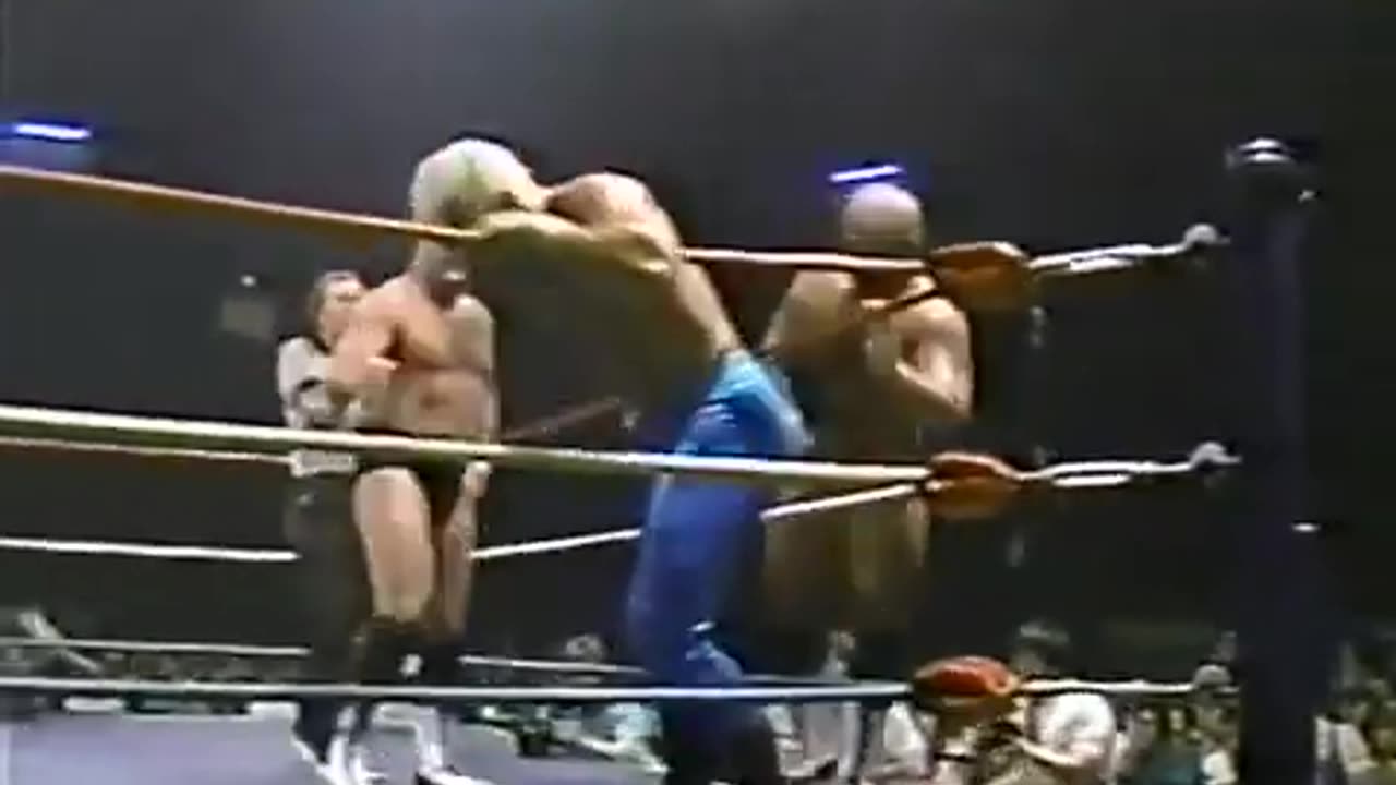 (1988.04.23) Sting & Lex Luger vs Tully Blanchard & Arn Anderson - NWA