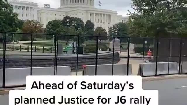 The fencing is back up at the US Capitol.