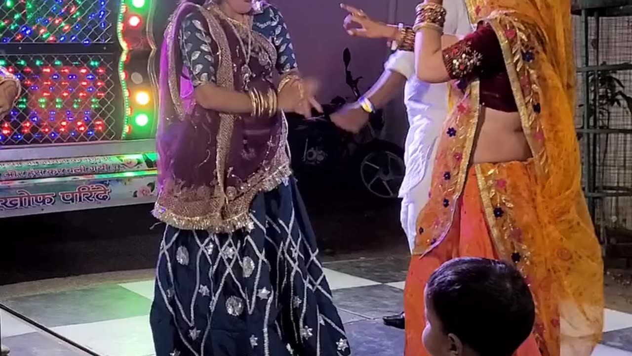 Rajasthani wedding dress Dance