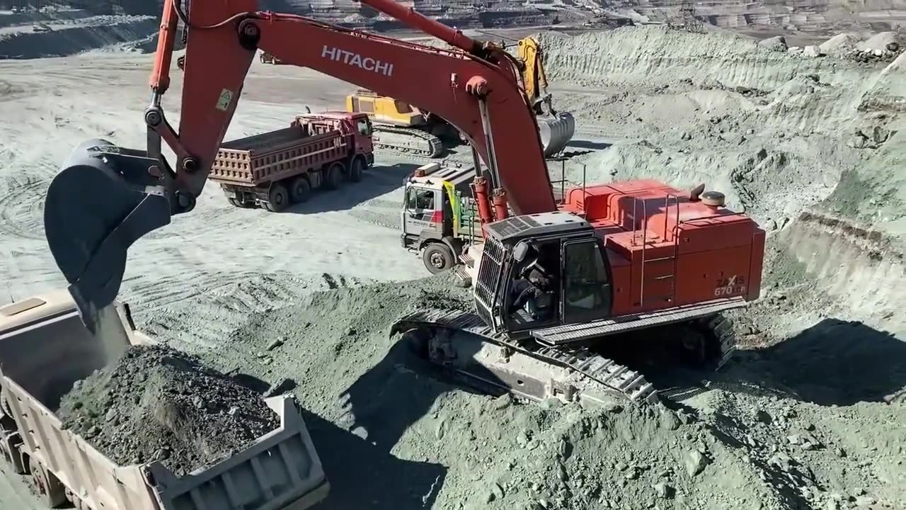 Excavator grinding series #excavator#engineering vehicle _3 (8)