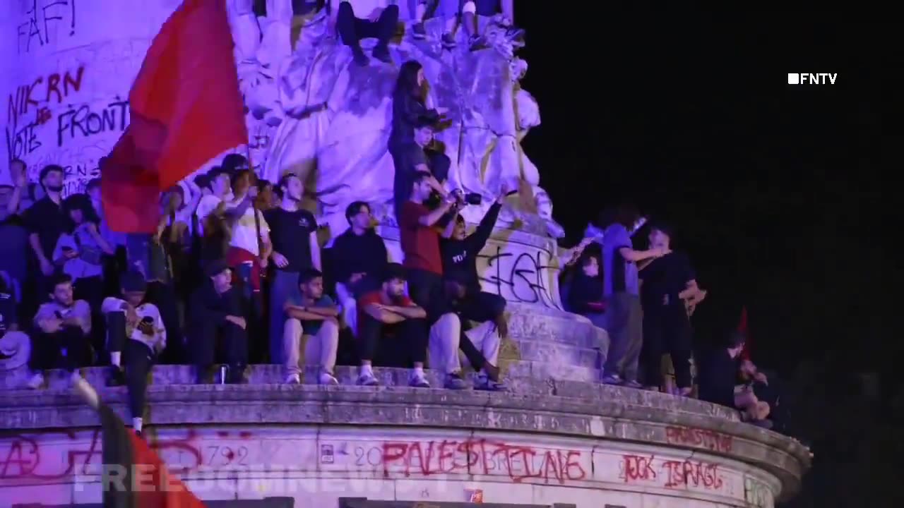 France in Flames after Right Wing Party wins elections