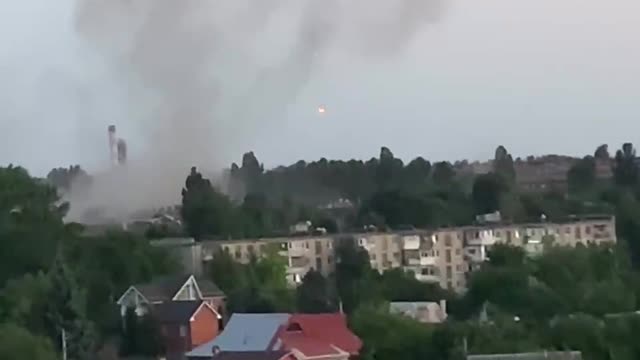 Ukraine War - New shots of rocket strikes in Dnepropetrovsk