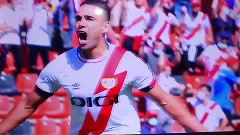 falcao's first goal with swu new team el rayo