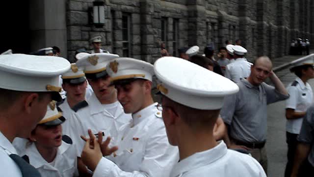 West Point (USMA) Ring Poop during Ring Weekend