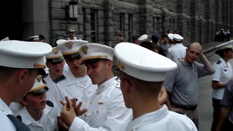 West Point (USMA) Ring Poop during Ring Weekend