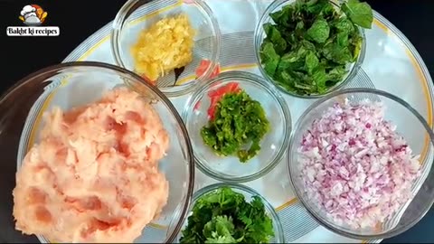 TikTok viral shami kabab greavi cooking recipe