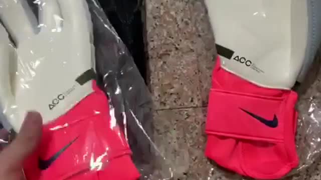 New goalkeeper gloves unboxing