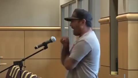 A COMBAT VETERAN GIVES HIS CITY LEADERS A WARNING ABOUT WHAT IS TO COME.