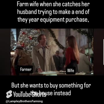 farm wife using all her assets