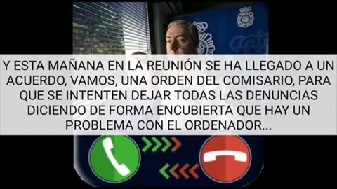 ESCÁNDALO EN COMISARÍA