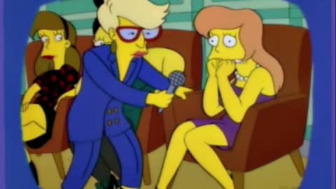 "The Simpsons" mocks people who make false accusations