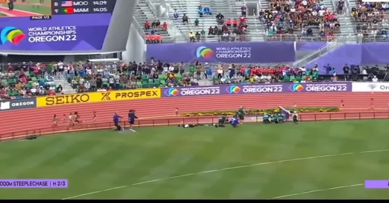 The world champion of athletics, Gega qualifies for the final of the 3000 meters steeplechase