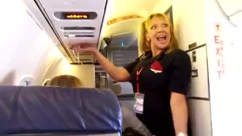 Funny Delta Flight Attendant