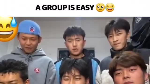 Korean boys singing in group gone funny😂