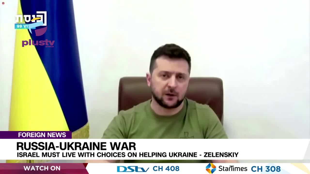 Russia-Ukraine War_ Israel Must Live With Choices On Helping Ukraine - Zelenskiy _ FOREIGN