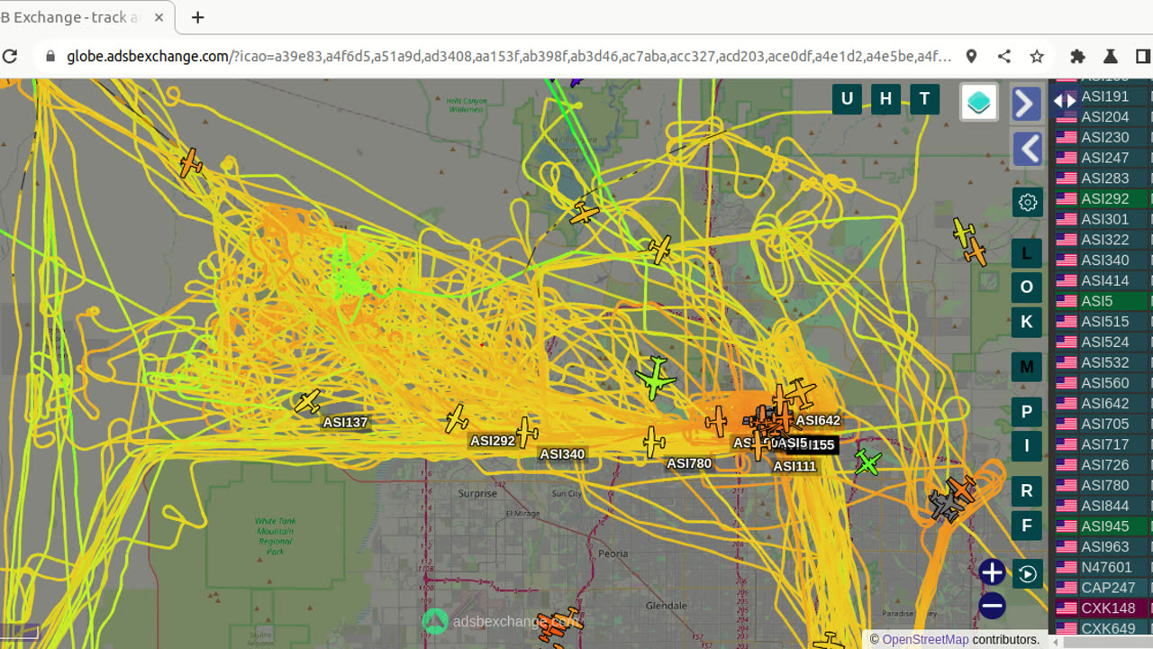 Bird Mafia Utah AIrplane Pollution Vid 1:11pm - Dec 29th 2023 -