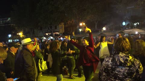 Folk dancing Salerno Italy Sicignano