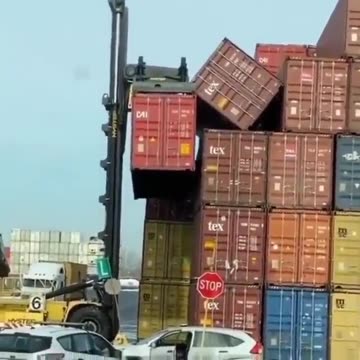 when you work with the forklift like a specialist