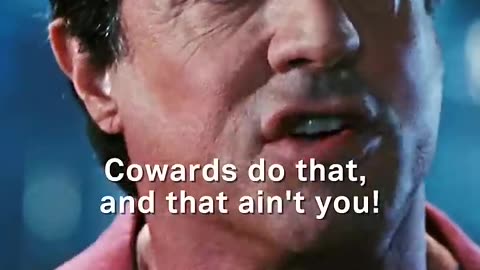 Motivational speech from Rocky! 🔥💯