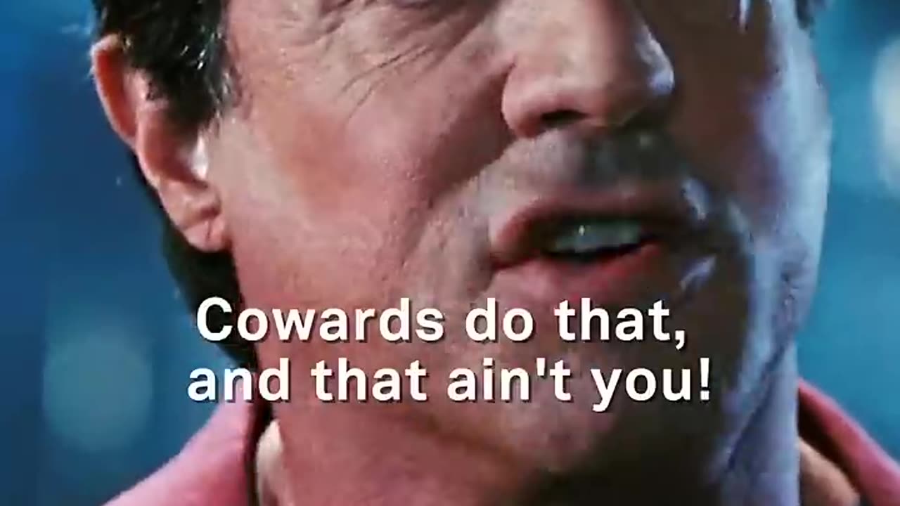 Motivational speech from Rocky! 🔥💯