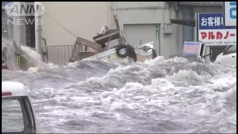 2011年3月11日 東日本大震災 気仙沼市を襲った津波【まいにち防災】＊この動画には津波映像が含まれています / Great East Japan Earthquake, Tsunami