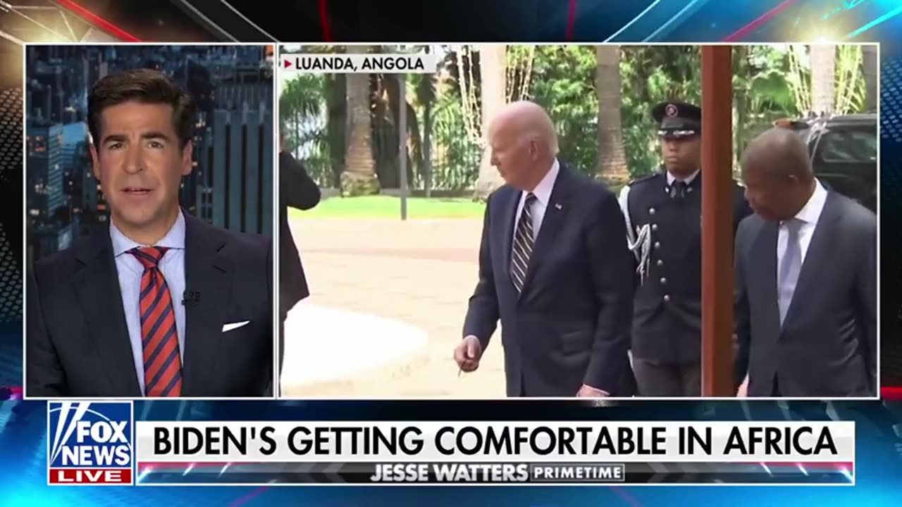 Jesse Watters: The REAL Reason Joe Biden Is In Africa