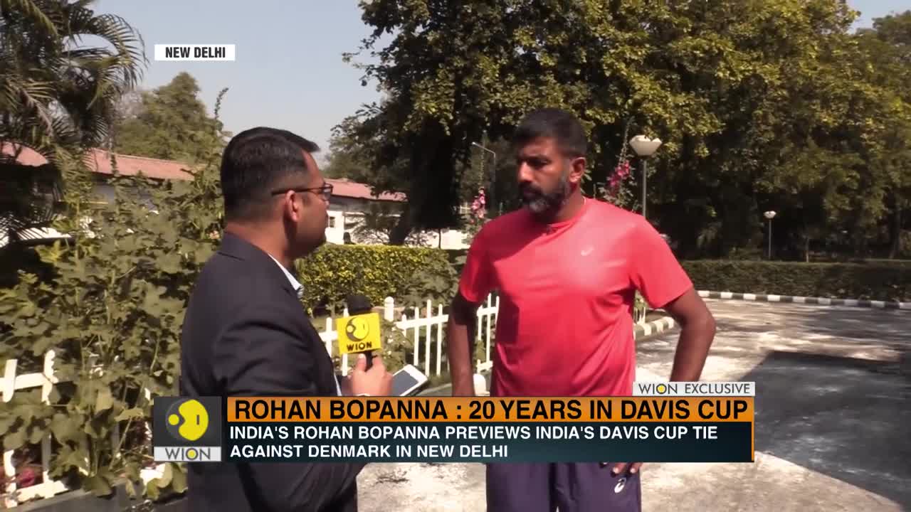 Rohan Bopanna previews India's Davis cup tie against Denmark