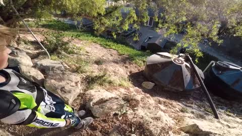 Son Rides Off Ledge, Shakes It Off