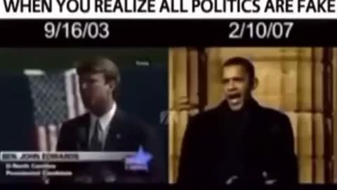 When you realize politics are FAKE
