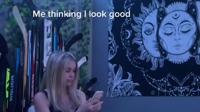 Me thinkinlook good