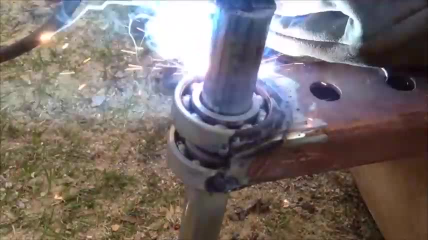 Welding Process Of Wheel Axle