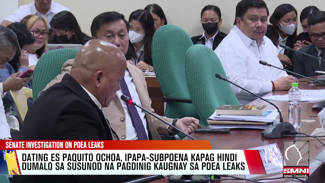 Dating ES Paquito Ochoa, ipapa-subpoena `kapag hindi dumalo sa susunod na pagdinig