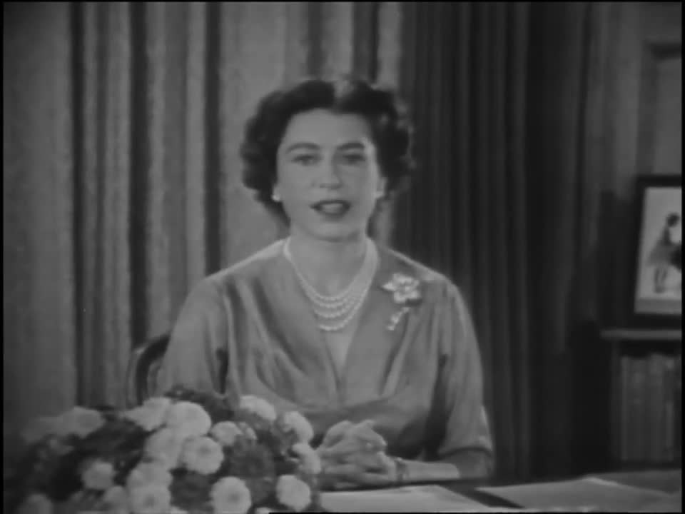 Queen Elizabeth II's 1957 Thanksgiving Message to Canadiansq