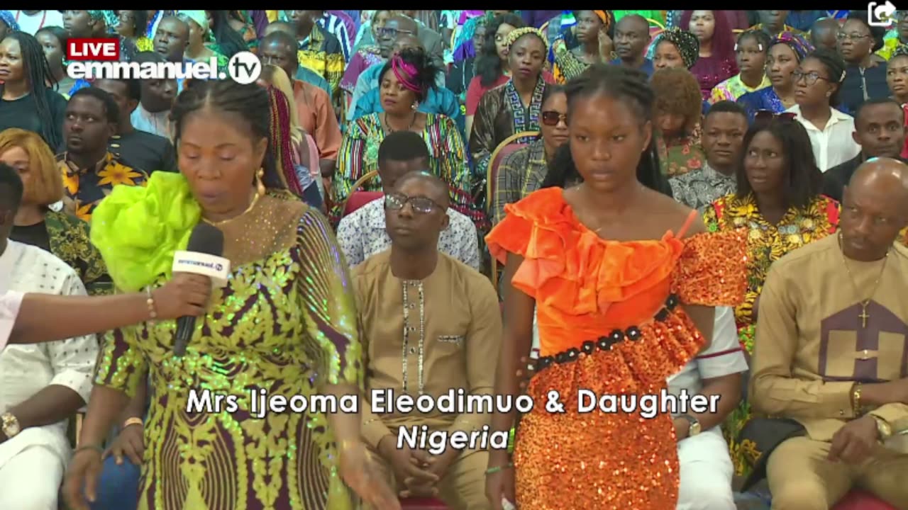 Mrs Ijeoma Eleodimuo & Daughter Healing Testimony