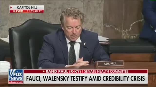 Rand Paul tears into Dr. Fauci like never before during TENSE hearing