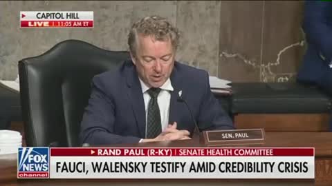 Rand Paul tears into Dr. Fauci like never before during TENSE hearing