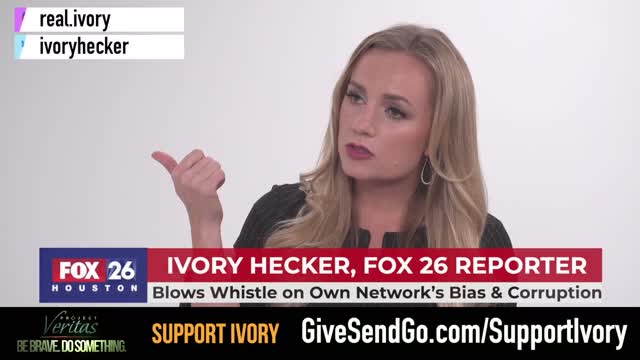 On-air reporter who vowed to expose her employer GOES PUBLIC with Veritas!