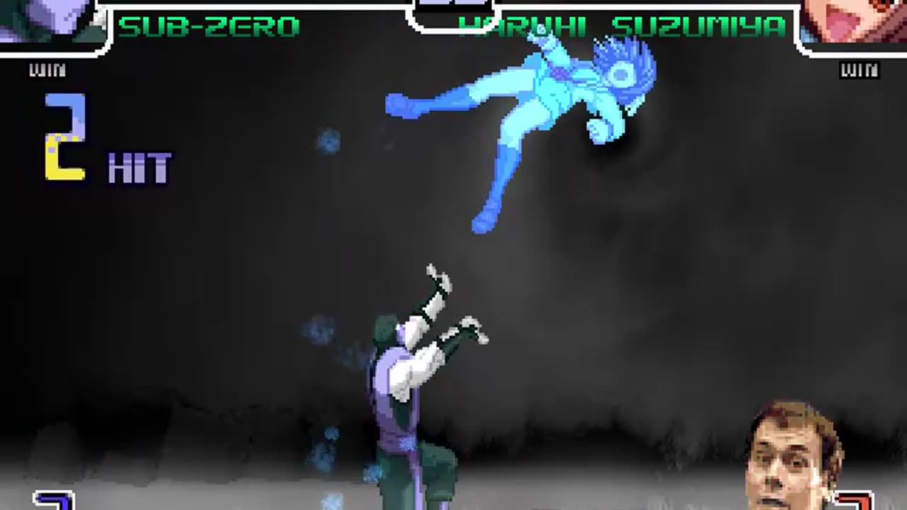 Sub zero (Me) vs Haruhi again.