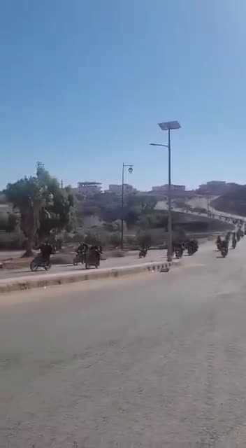 🇸🇾🏍️ Part of opposition heading to Homs