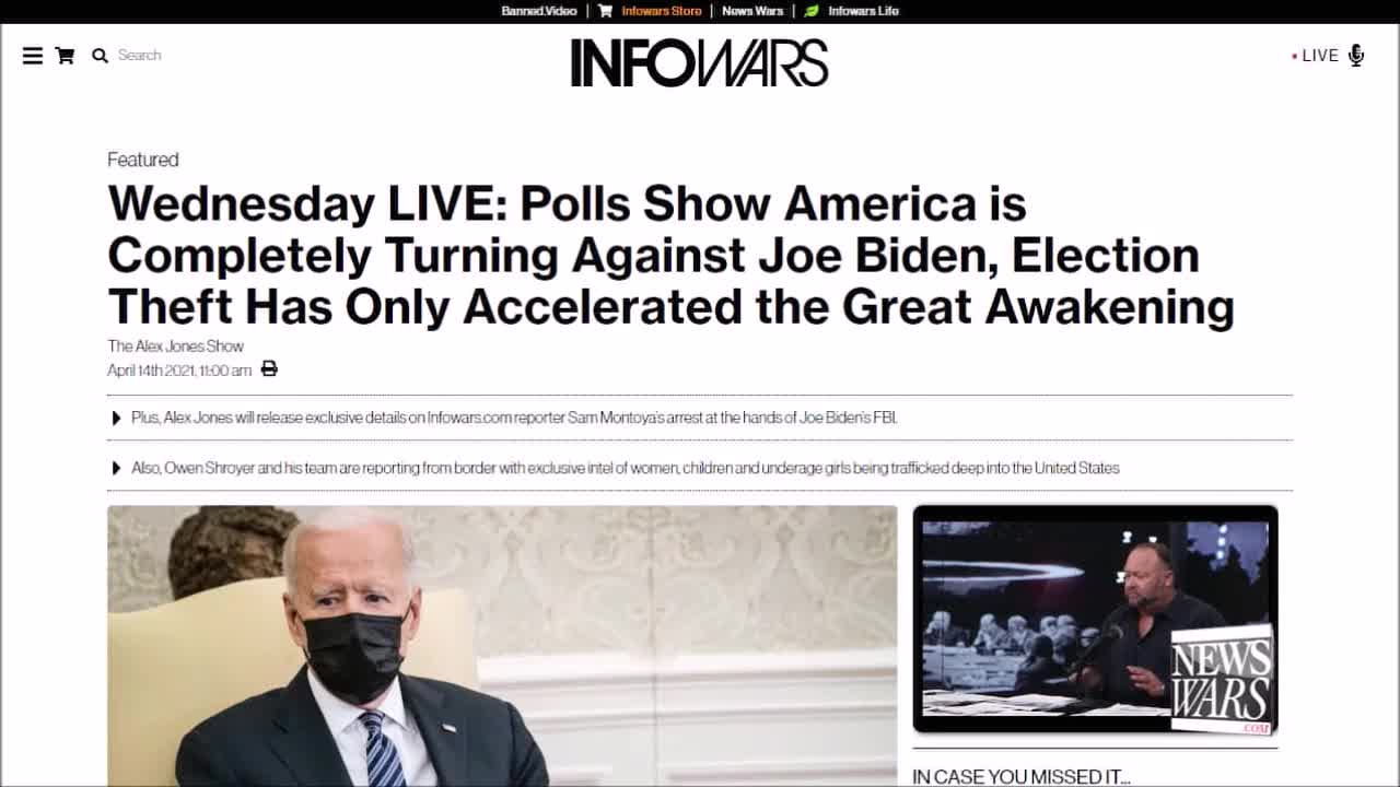 BREAKING : 51% Of Americans Believe Joe Biden Stole The Election !!!