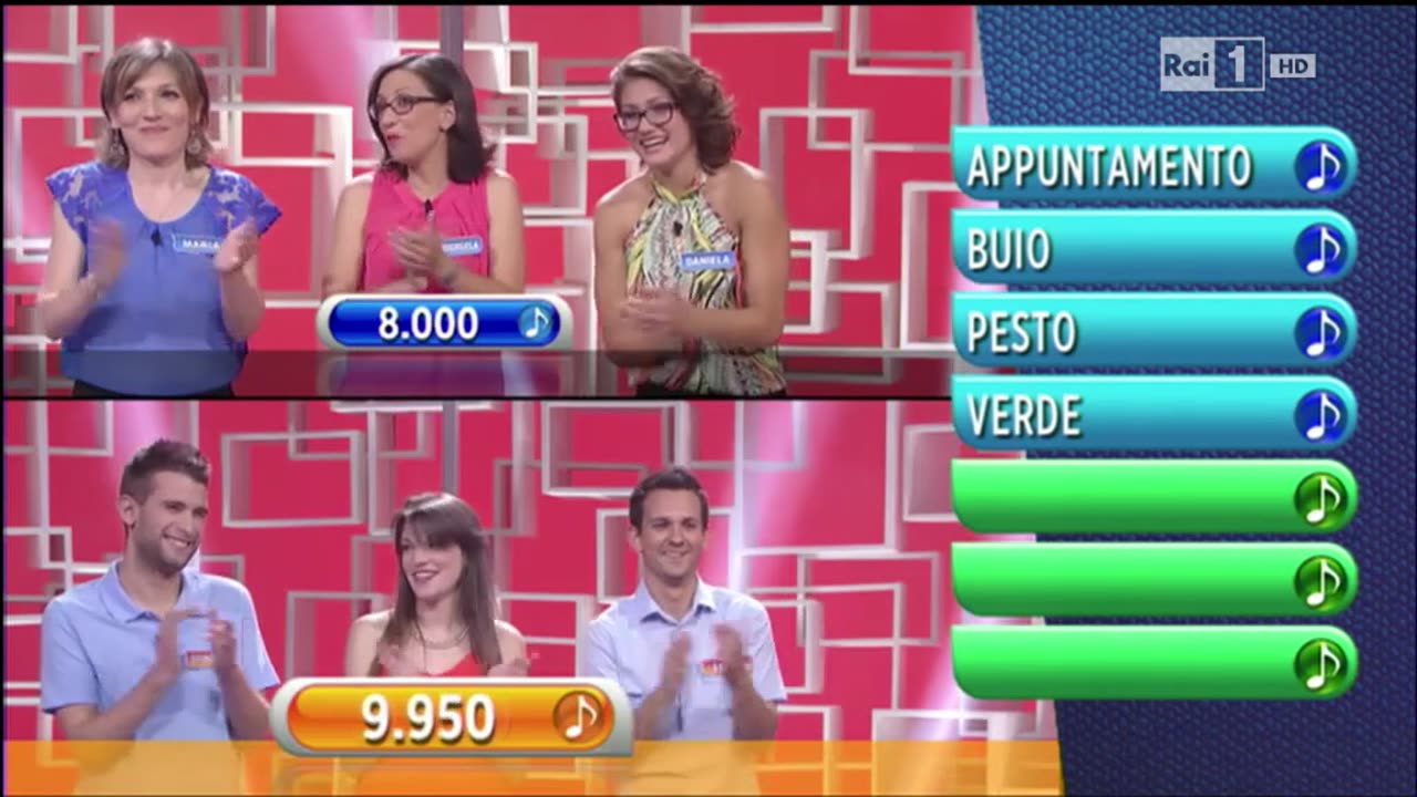 RAIUNO - Reazione A Catena-La Catena Musicale (24/07/2014)