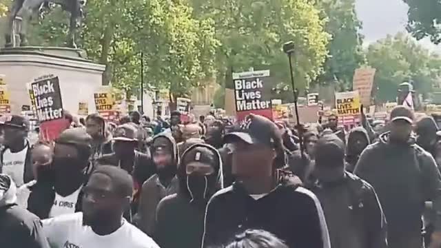 BLM England and the Queens Death.