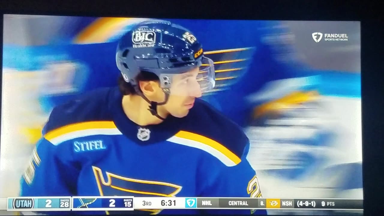 UTA vs STL - Blues Tied 2-2