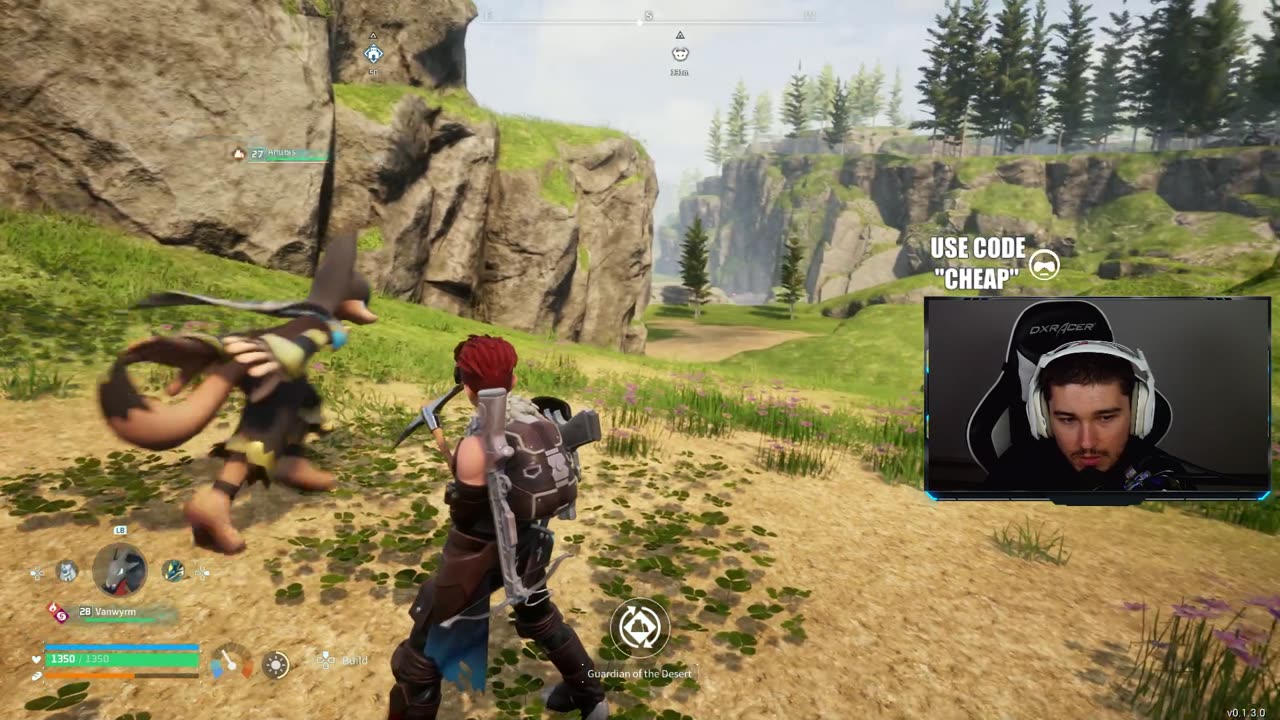 Exploring and Leveling in Our New Server