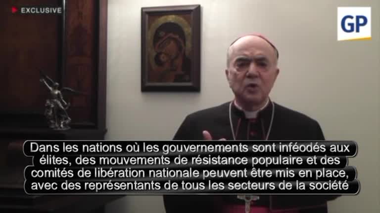 Mgr Vigano + Alliance anti-mondialistes