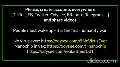 Please share videos - dont stay passive - it is the final war