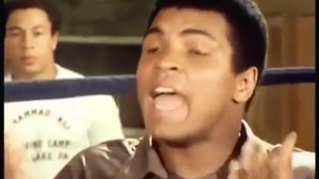 Muhammad Ali speaking on Prayer