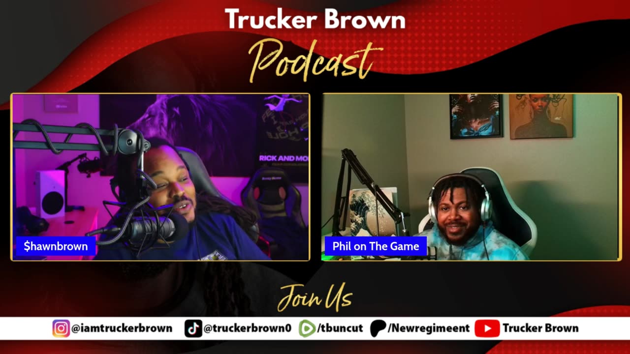 Trucker report with trucker brown ft @justphill