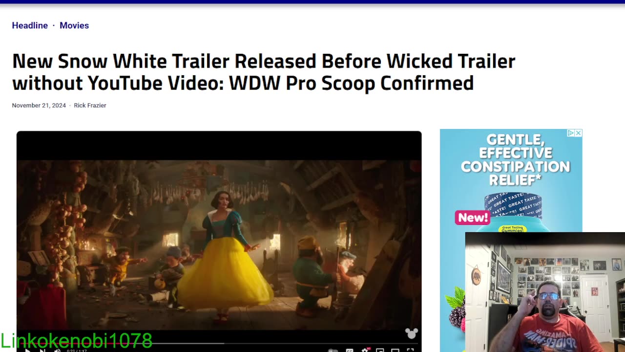 Snow White Full Trailer That Disney Didn't Want Released On YouTube